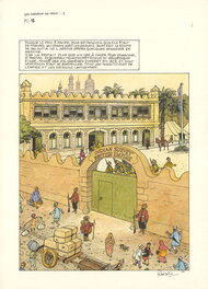 Jean-Claude Fournier - Les chevaux du vent T1 - Planche originale