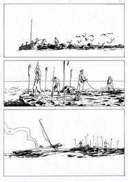 Trois éclats blancs