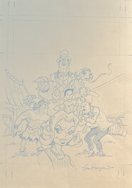 Luc Morjaeu - Suske en Wiske 330 De fabuleuze freak - cover - Original Cover