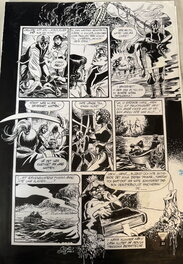 César Spadari - The Phantom “ The Dead of a Phantom “ FInal Pag - Planche originale