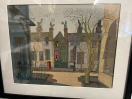 Studios Walt Disney - Décor préliminaire 101 Dalmatiens 1961 - Œuvre originale