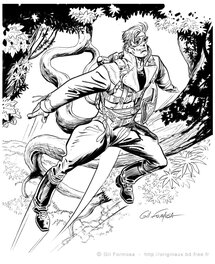 Gil Formosa - Robur - Original Illustration