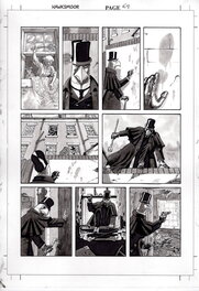 Bryan Talbot - Les Carnets de Stamford Hawksmoor, planche originale 67 - Comic Strip