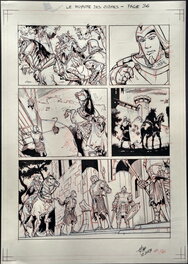 Paulo Borges - Planche originale Le Royaume des Sidhes - Planche originale