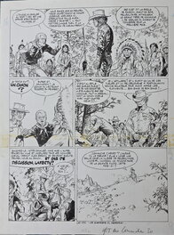 Hermann - Comanche - Furie rebelle - Planche originale