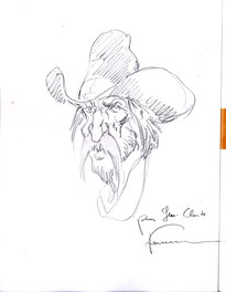 Hermann - Hermann : Comanche Intégrale volume 1, dédicace - Dédicace