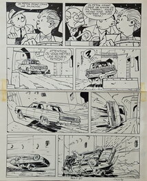 Maurice Tillieux - 1965 - Gil Jourdan : Le Gant à trois doigts - Planche originale