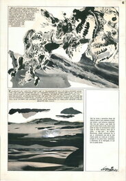 Alberto Breccia - Cthulhu: "La Ciudad sin nombre", page 6 - Planche originale
