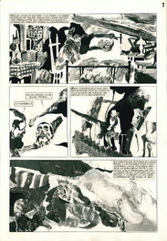 Alberto Breccia - Cthulhu: "The colour out of space", page 7 - Planche originale