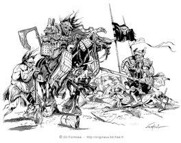 Gil Formosa - Cargal PdG du tome 1 - Planche originale