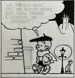 Studio Peyo - Benoît Brisefer - Le Cirque Bodoni - Planche originale