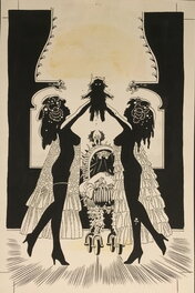 Frank Thorne - Thorne - Devils Angel #2 UNpublished cover - Couverture originale