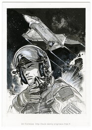 Gil Formosa - Buck DANNY & F4 Phantom - Original Cover