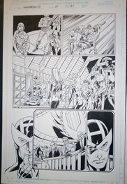 Mark Bagley - Thunderbolts - hawkeye / mark bagley - Comic Strip