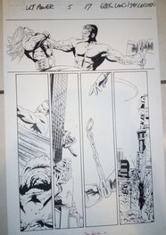 Greg Land - Ultimate power - thor vs hyperion / greg land - Comic Strip