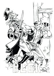 Philippe Bringel - Bleck le Roc - Original Illustration