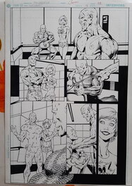 Tom Derenick - Outsiders #12, pag.13 - Planche originale