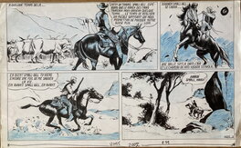 Roland Fleuri - 1965 - Le cheval borgne de Hiss Hicker - Comic Strip