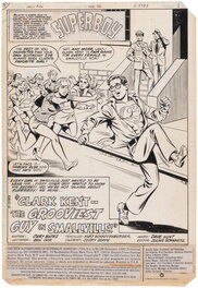 Kurt Schaffenberger - New adventures of Superboy vol. 3 #26 complete story - Œuvre originale