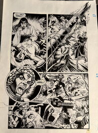 César Spadari - The Phantom “The Dead of a Phantom “ - Planche originale