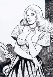 Birago Balzano - Zora la Vampira - Original Illustration