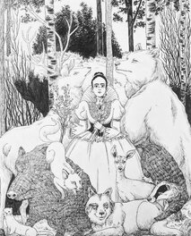 Anne-Perrine Couet - Bathory - Planche originale