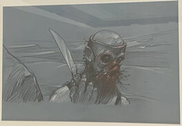 Enki Bilal - Bilal - La Couleur De L’air panel - Planche originale