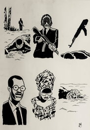 Brüno - T'zée, une tragédie africaine - Planche originale