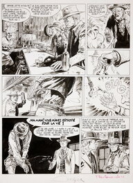 Hermann - Comanche - Planche originale