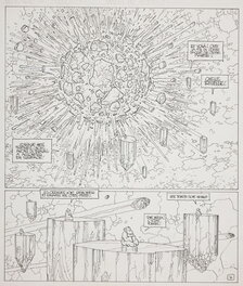 Moebius - L’incal - Planche originale