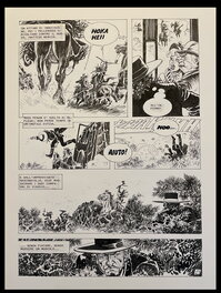 Luigi Simeoni - Lancio Story - Due Grandi Magie - Planche originale