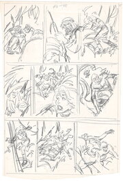 John Buscema - Tarzan #6 | Marvel Comics | Rage of Tantor | Preliminary - Œuvre originale