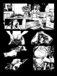 Gabor - D.o.w. 1 - Les ailes du loup - Planche originale