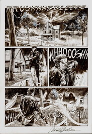 Nicola Genzianella - Genzianella, DAMPYR #181, La  lunga notte dell’odio, planche 72, 2015 - Planche originale