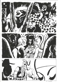 Grégory Mardon - Grégory Mardon - L'extravagante comédie du quotidien tome 3 p03 - Planche originale