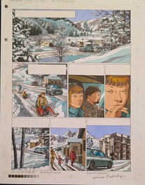 Dina Kathelyn - La vie en rose 3 - planche 8 - Mise en couleur