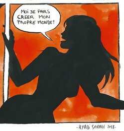 Sarah Ayadi - Sous les pavés, le ciel - Planche originale