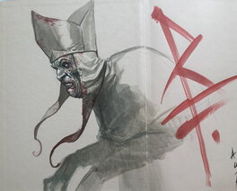 Riccardo Federici - Saria 2 - Planche originale