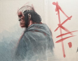 Riccardo Federici - Saria - La porte de l’Ange - Planche originale