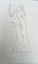 Olivier Roman - Roman - Illustration originale