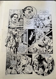 César Spadari - The Mistery of Baltimore “A Rose for E. A. Poe” The Phantom - Planche originale