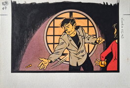 Ben Radis - "Kora et les Yakusas" - Illustrations page 28 - Illustration originale