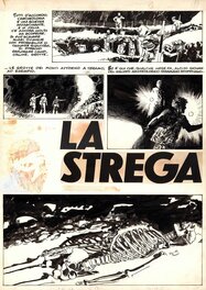 Aldo Di Gennaro - Aldo Di Gennaro - La strega - Planche originale