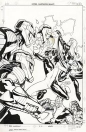 Terry Dodson - Generation X - Sins of the Past - T56 cover - Couverture originale