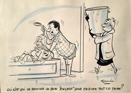 ALEXANDRE - Le savon - Illustration originale