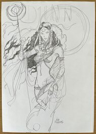 Ana Mirallès - Miralles - Djinn Cover - Planche originale