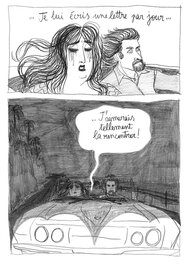 Pénélope Bagieu - California Dreamin’ – planche originale 18-20 - Comic Strip