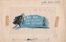 Georges Beuville - Georges Beuville - Balade dans le coeur d'un espagnol - Original Illustration