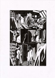 Lucas Harari - Le cas David Zimmerman – planche originale publiée en page 26 - Planche originale