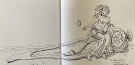 José Roosevelt - Dédicace / Recueil de peintures - Original Illustration